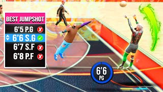 this jumpshot for 66 PGs is EXACTLY like PATTY MILLS BEST JUMPSHOT for 66 pgs 🤯 NBA 2K24 [upl. by Halian]