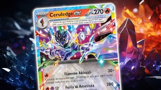 CERULEDGE EX il mazzo più divertente di SCINTILLE FOLGORANTI  Pokemon TCG Surging Sparks Deck [upl. by Letch181]