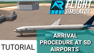 RFS Real Flight Simulator Tutorial  LANDING on SD Airports [upl. by Arodaeht442]