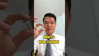 How to wear cufflinks on a dress shirt for men [upl. by Kalli]