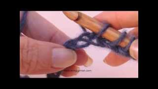 Tunisian Crochet Entrelac Part 1 [upl. by Moss]