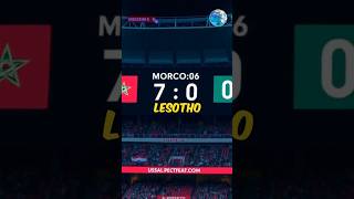 Maroc VS Lesotho  7  0 [upl. by Meri871]