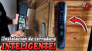 🚪Cómo instalar cerradura INTELIGENTE 🧠 de Tecnolite ✅ [upl. by Chucho]