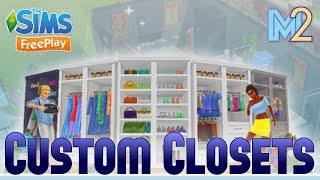 Sims FreePlay  Custom Closets Event Prizes Early Access Preview [upl. by Leroj]