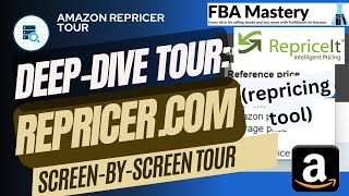 Deepdive tour of Repricercom screenbyscreen [upl. by Esyle]