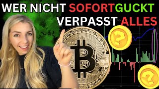 ACHTUNG BITCOIN amp ALTCOIN HALTER DIE ZEIT LÄUFT AB Warum sieht das keiner… [upl. by Leuqram]