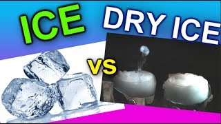 Ice vs Dry Ice which cools better [upl. by Nas333]