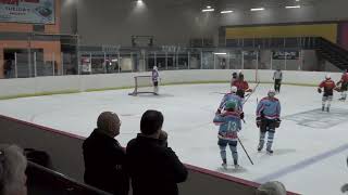 Sabres vs Pretoria Capitals Blue 1st Div South African Ice Hockey 14072024 [upl. by Nydroj]