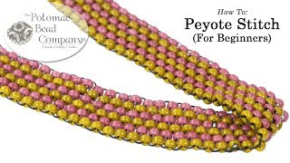 How To Peyote Stitch [upl. by Niram908]