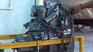 Yanmar 1GM10 test run video [upl. by Harland]