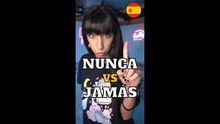 NUNCA vs JAMÁS shorts [upl. by Gilbart]