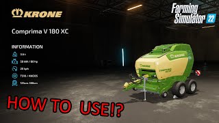 Krone Compria V 180 XC Farming Simulator 22 [upl. by Tris]