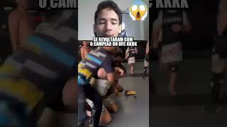 SE REVOLTARAM COM O CAMPEÃO DO UFC KKKK [upl. by Seagraves]