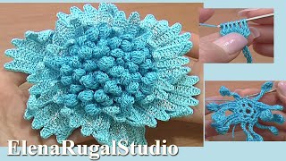 Big Flower to Crochet [upl. by Trista]