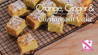 Orange Ginger amp Cardamom Cake  In The Kitchen With Kate [upl. by Ytoc]