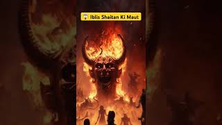 Iblis Shaitan Ki Maut 😱 shorts trending viral viralvideos 🥺 [upl. by Cardwell]