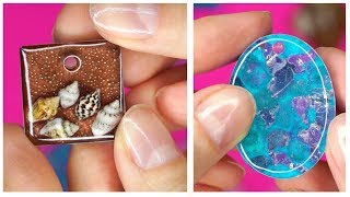 10 Resin Accessories FAIRY PENDANTS MADE FROM AND EPOXY RESIN [upl. by Anelram]