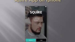 Squire barber appointment app how squire work  listing barber shop Hair Dresser Book [upl. by Acirederf]