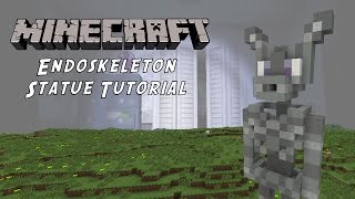 Minecraft Tutorial Endoskeleton Five Nights At Freddys Statue [upl. by Denton578]