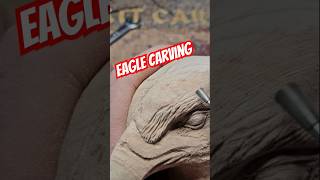 Eagle carving with a dremel and Kutzall burrs eagles kutzall dremel [upl. by Koren]