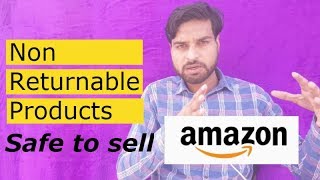 Non returnable products on Amazon [upl. by Harbour]