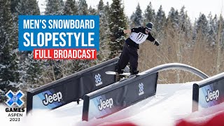 Jeep Men’s Snowboard Slopestyle FULL COMPETITION  X Games Aspen 2023 [upl. by Alvar]