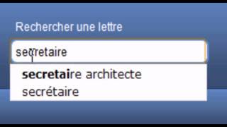 lettre de motivation pour une secrétaire [upl. by Leuas]