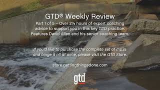 GTD® Weekly Review [upl. by Latea]