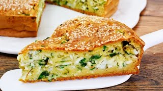 Заливной ПИРОГ с яйцом и луком Самое вкусное тесто Быстро и вкусно [upl. by Fidelity]