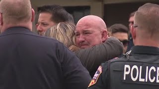 Cal Fire victims funeral in Menifee [upl. by Mraz96]