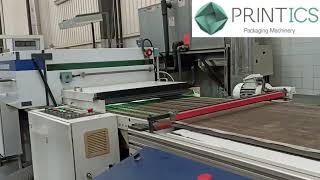 PRINTICS VIDEO U41201121 STEINEMANN UV VARNISH MACHINE COLIBRI 72 [upl. by Waldos301]