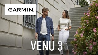 Garmin  Venu 3  Montre connectée GPS sport et santé [upl. by Kcinimod]