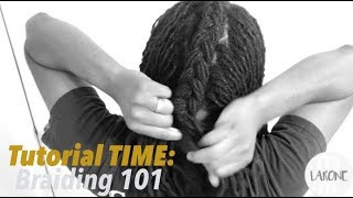 How to braid  cornrow locs like a pro  Loc Tutorial [upl. by Yrelle929]