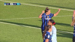 Inter  Lazio 10  Robustellini decide il match all’Arena Civica  SerieAfemminile eBay [upl. by Adnahsor871]