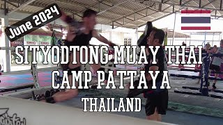 Sityodtong Muay Thai Camp Pattaya  Muay Thai Workout  Muay Thai Training in Thailand  Boxing [upl. by Nibla]