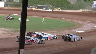 Plymouth Dirt Track Late Model Heats 8102019 [upl. by Dyolf]