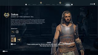 Assassins Creed Odyssey Part 32  Sokos Gods of the Aegean Sea amp Obsidian Islands Conquest Battle [upl. by Arinaid993]