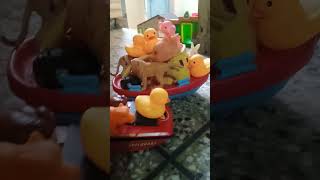 Baby ducks funnyanimal toys lion fish bear toysfor kids [upl. by Ettegdirb]