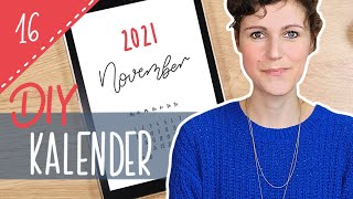 DIY WANDKALENDER schnell und minimalistisch  Geschenkidee [upl. by Ardnoed]