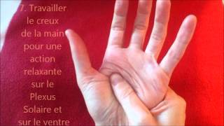 Réflexologie des mains  Automassage  Objectif Anti stress en 5 minutes [upl. by Carlota630]