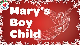 Marys Boy Child with Lyrics 👼 Christmas Song 🎄 [upl. by Maples561]