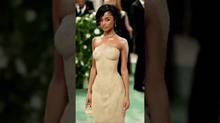 TYLA Commands Attention in Custom BALMAIN Sand Dress artist [upl. by Bach]