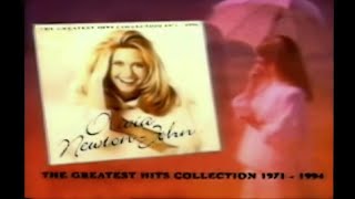 Olivia NewtonJohn  Greatest Hits Collection 19711994 – TV Reclame 1994 [upl. by Alhak]