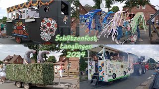 Schützenfest Langlingen 2024  Der Umzug [upl. by Latyrc]