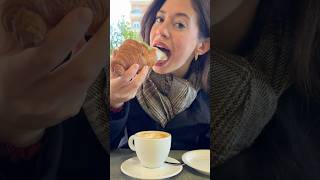 NAMO ITALIAN BREAKFAST 🥐😋 foodreview lifeinitaly italianbreakfast italianmeal shesthetea [upl. by Boorman]