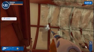 powerwash Simulator cleaning croft manor treasure room final part [upl. by Nhguaved]