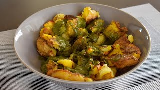 CRISPIEST Smashed Potatoes Recipe with Garlic Pesto EVER [upl. by Htebaile]