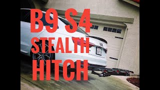 B9 S4 Stealth Hitch Install [upl. by Netsrek]