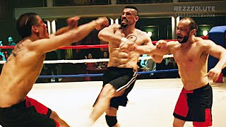 Boyka vs Ozerov Brothers  Undisputed IV [upl. by Arrimat939]