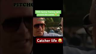 Pitcher vs Catcher life  spring training  bullpens [upl. by Otnas]